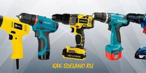 Как да изберем отвертка: висококачествена, мощна и евтина